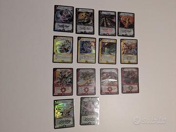 Lotto olografiche duel masters 