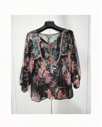 blusa Camomilla love, ampia e leggera,
