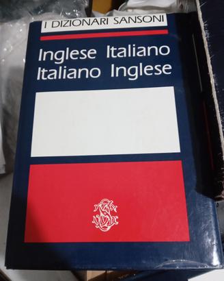 Dizionario Italiano inglese. Editore Sansoni.
