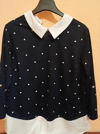 maglione chic a mezza manica