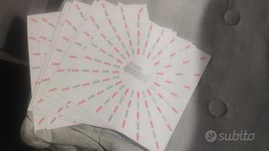 set pellicole protettive racchette ping pong