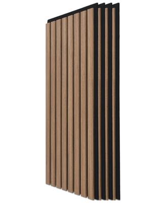 4 pannelli acustici legno noce fonoassorbenti nuov