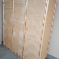 Armadio in midollino