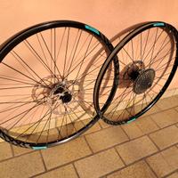 Cerchi mtb 29 alluminio - pacco pignoni 11v nuovo