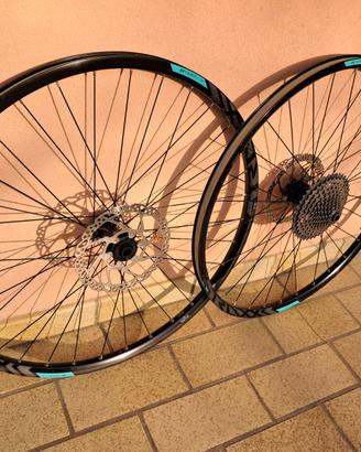 Cerchi mtb 29 alluminio - pacco pignoni 11v nuovo