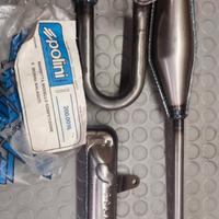 Malaguti track motorik marmitta polini morini m04