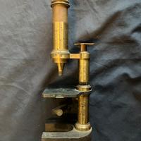 Microscopio antico sec XIX
