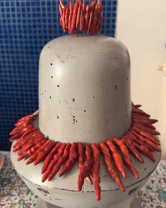 Parure in corallo