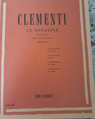 clementi 12 sonatine