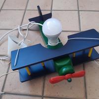 Lampadario Aeroplano per cameretta bambini 