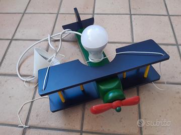 Lampadario Aeroplano per cameretta bambini 