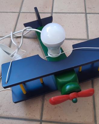 Lampadario Aeroplano per cameretta bambini 