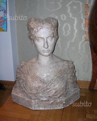 Gesso busto di donna 528