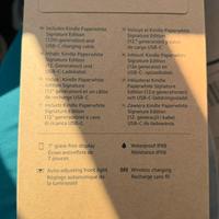 Kindle Paperwhite Signature Edition