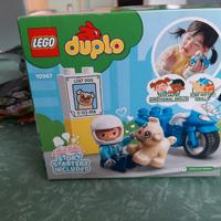 LEGO DUPLO 10967 POLICE MOTORCYCLE NUOVO