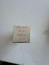 Lampada alogena curva tipo "Ondulina" 800W – 230V,