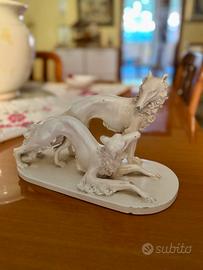 Statua Levrieri in ceramica - Ardea Vicenza