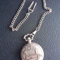 Orologio tascabile con disegno