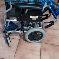 sedia a rotelle trasportina 