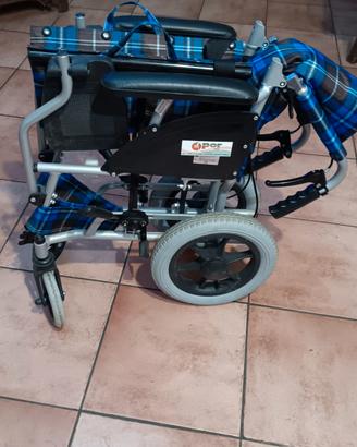 sedia a rotelle trasportina 