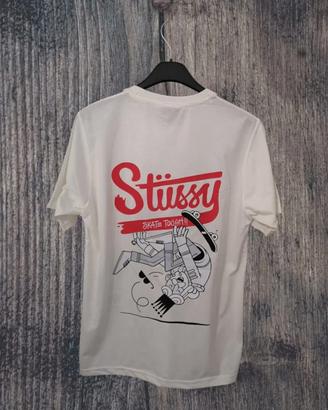 T-shirt bianca Stüssy