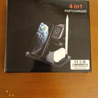 basetta per ricarica cuffie orologio telefono