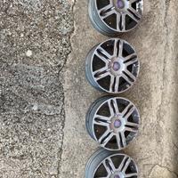 Cerchi in lega fiat panda 14”