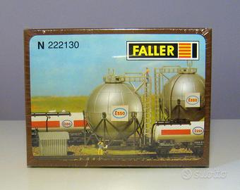 Scala N 1:160 - Serbatoio gas treni con magazzino