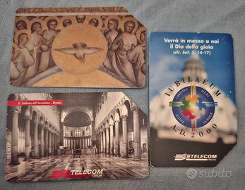 schede telefoniche Giubileo 2000