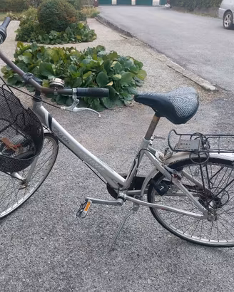 Bici da donna con cestino anteriore