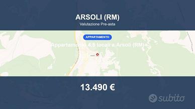 Immobile in asta di 80 m² a Arsoli
