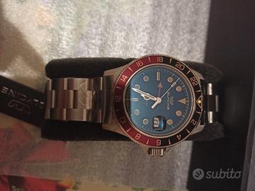 Glycine combat GMT quarzo nuovo sub