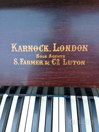 pianoforte non funzionante, riparabile con poco.