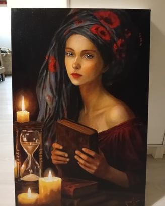 mio dipinto ad olio su tela 60x40 2026