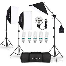 ribasso 3 Luci studio Andoer