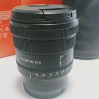 Sony FE 16-35mm f/4 G PZ Perfetto come NUOVO