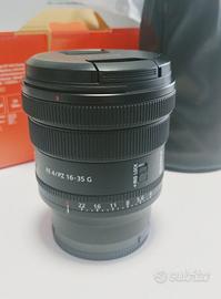 Sony FE 16-35mm f/4 G PZ Perfetto come NUOVO