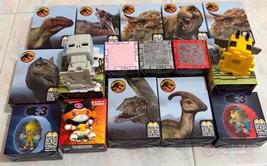 Lotto 17 Sorpresine McDonald's: Sonic, Dino e Mine