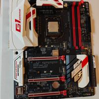 scheda madre Gigabyte  z 170 gaming7 + Intel core 