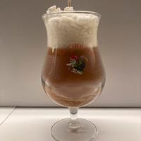 Bicchiere candela gadget Birra “La Chouffe”