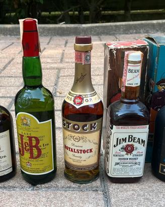Lotto di 13 di Whisky, Brandy, Grap. Liquori e Rum