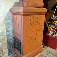 Stufa Felici Prato in terracotta 