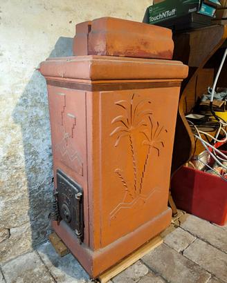 Stufa Felici Prato in terracotta 