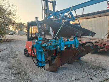 aratro bivomere Cesare Rossatti idraulico