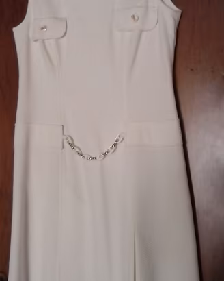 Abito bianco “Luisa Spagnoli”