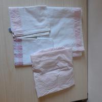 Completo culla/carrozzina 4 pezzi rosa