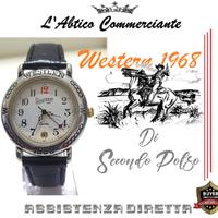 Splendido Orologio in acciaio Western 1968