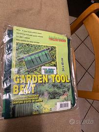 Cintura porta attrezzi per giardinaggio