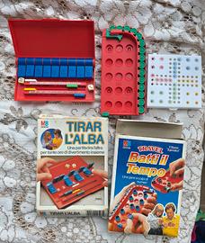 giochi da tavolo anni 70/80,si spedizione 