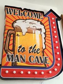 Insegna luminosa IN METALLO